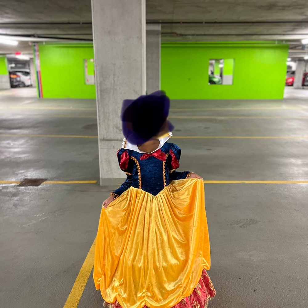 Snow white dress